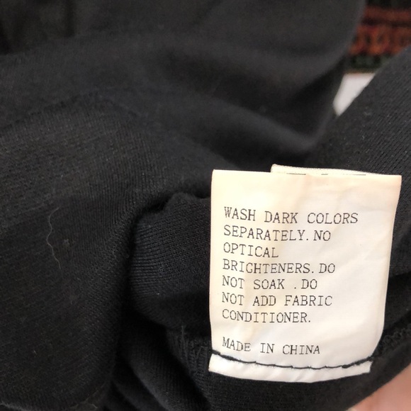 Black polyester dress with balloon patterned sleeves. Size S - Picture 8 of 10